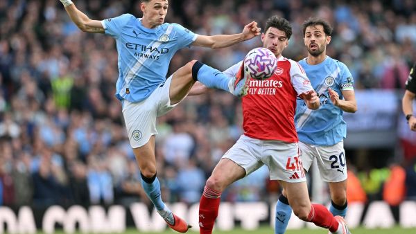 صراع لقب الدوري الإنجليزي يشتعل بين مانشستر سيتي وأرسنال