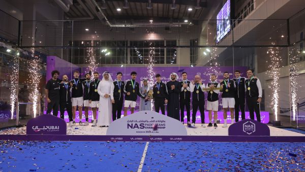 Sheikh Saeed bin Maktoum crowns UAE padel team champions at Nad Al Sheba Sports Tournament
