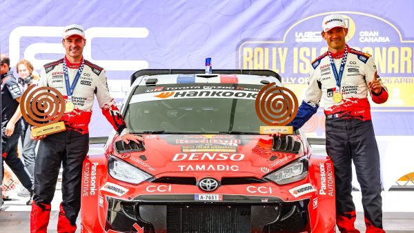 TOYOTA GAZOO Racing Dominates with 1-2-3-4 Finish at Rally Islas Canarias