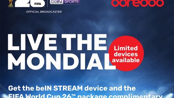 Ooredoo وbeIN SPORTS تقدّمان تجربة مشاهدة متكاملة لكأس العالم FIFA 2026