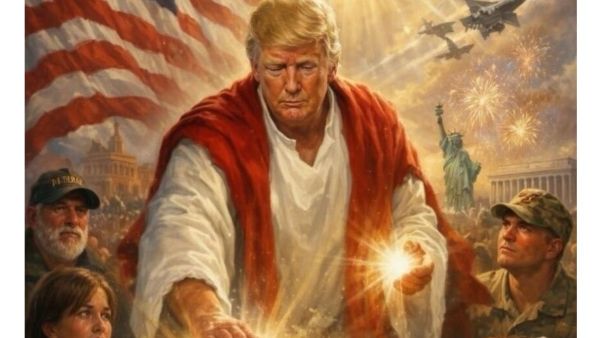 After public outrage: Trump removes AI image comparing himself to Christ