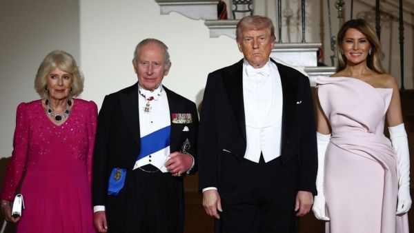 Donald Trump / Melania Trump / King Charles / Queen Camilla
