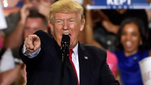  الرئيس الأمريكي دونالد ترمب