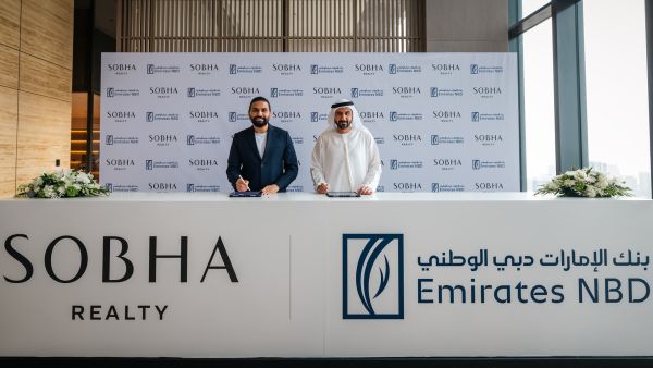 تعاون بنك الإمارات دبي الوطني و"شوبا العقارية" لتقديم حلول متكاملة للتمويل السكني للمشاريع قيد الإنشاء في دبي