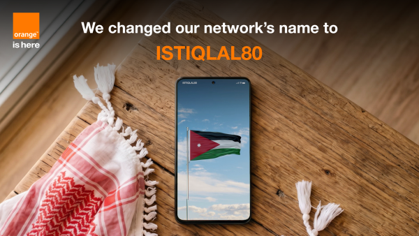 In Celebration of Independence Day Orange Jordan Changes Network Name to “ISTIQLAL80”