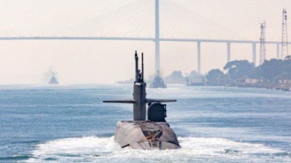 U.S. nuclear submarine
