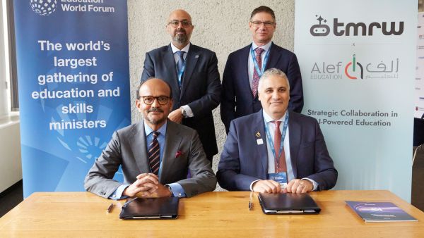 Alef Education and TMRW Edtech Join Forces to Reimagine Future of AI-Powered Education Across GCC and MENA