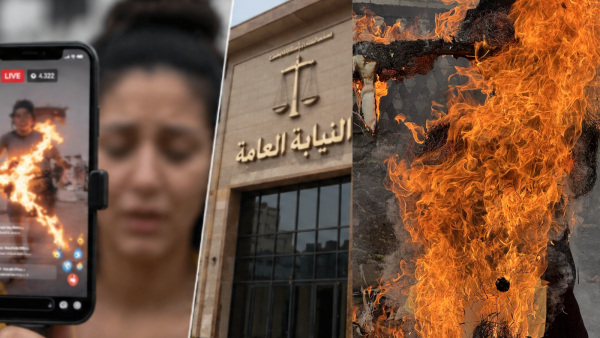 كارثة على الهواء مباشرة.. تيكتوكر تشعل النار في جسدها أمام المتابعين