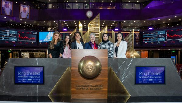 Boursa Kuwait renews its commitment to women’s empowerment, ringing the bell for the ninth consecutive year