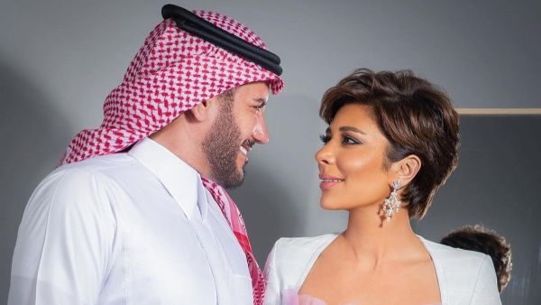 أصالة نصري وزوجها فائق