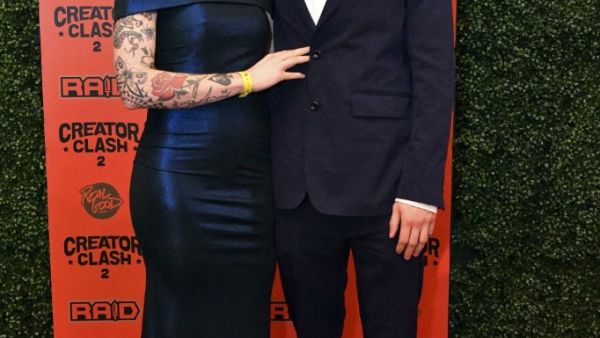 Ian (iDubbbz) and wife Anita