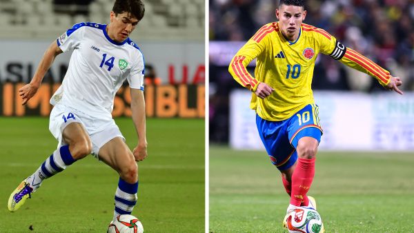 Uzbekistan vs Colombia predicted lineups
