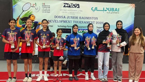 Dubai Sports Council Concludes Highly Successful 3rd Dubai Open for Badminton Academies, Featuring Regional First in AI Technology