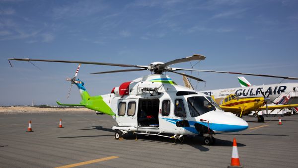 Saudi Aramco helicopter