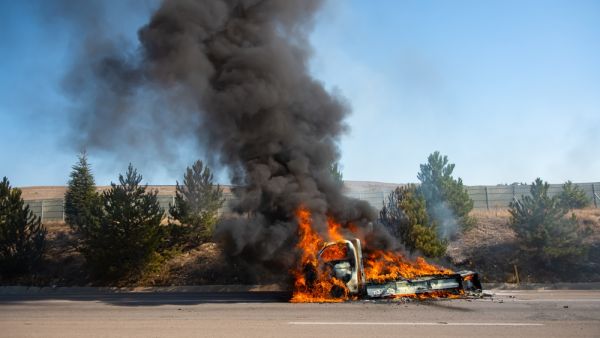 Car blast