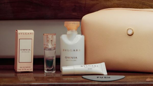 Emirates unveils its latest Bulgari amenity kits for First and Business Class customers