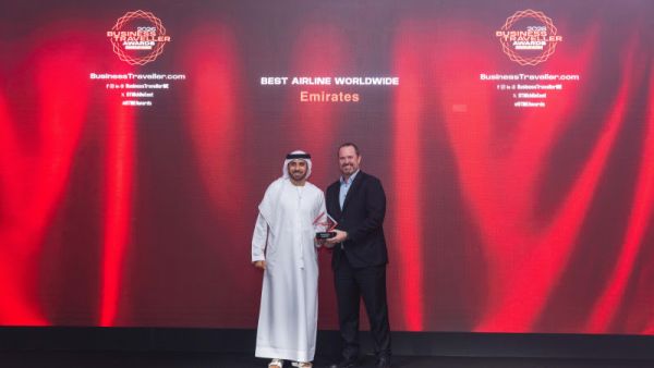 Emirates clinches Best Airline Worldwide at the 2026 Business Traveller Middle East Awards