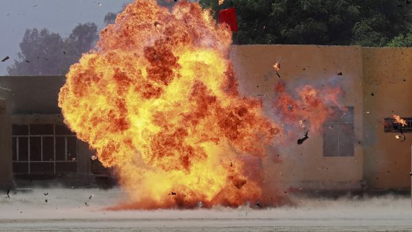 explosion in Iraq