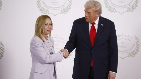 جورجا ميلوني ودونالد ترامب وسط تجدد الجدل السياسي قبيل قمة حلف الناتو.