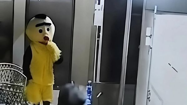 Man wearing costume in Lebanon