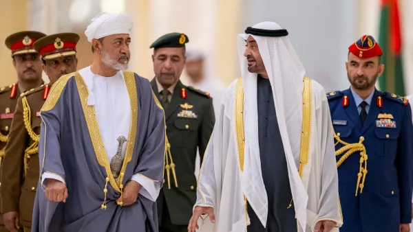 Oman’s Sultan meets UAE president as Gulf tensions intensify over Strait of Hormuz