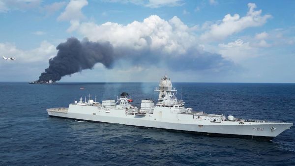 Indian cargo vessel sinks off Yemen after attack; all 14 crew rescued