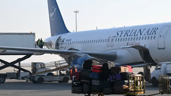 Syrian air passenger plane