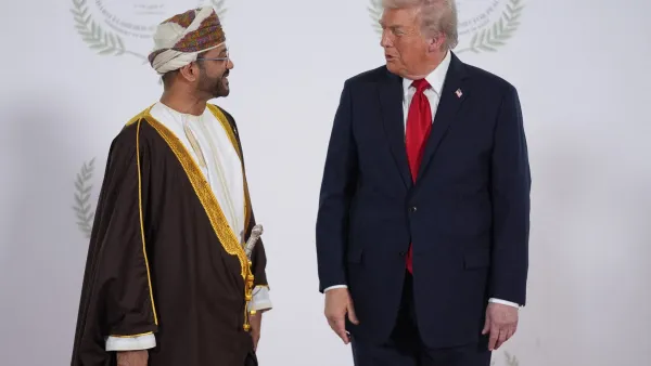 Trump with Omani FM