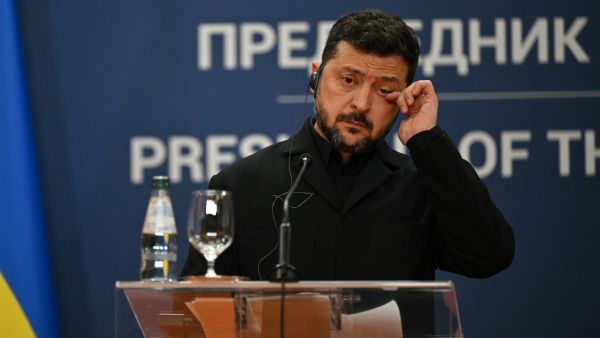 Ukraine's President Volodymyr Zelensky