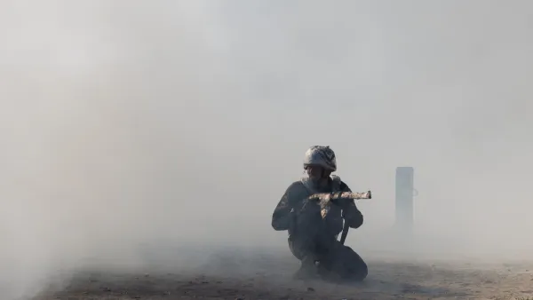 Soldier training in Ukraine