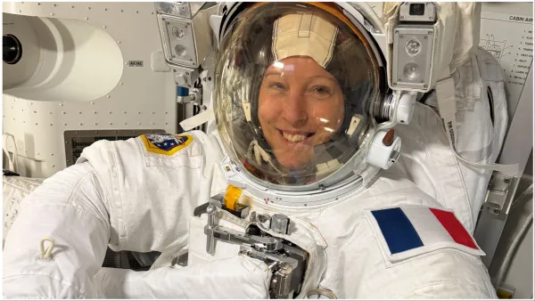 French astronaut Sophie Adenot