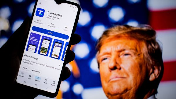 Donald Trump and his truth social Media Company 