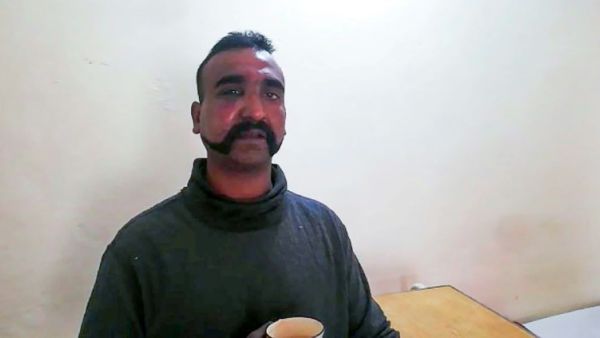 Abhinandan Varthaman, the Indian pilot shot down over Pakistan on Wednesday. (AFP/ File)