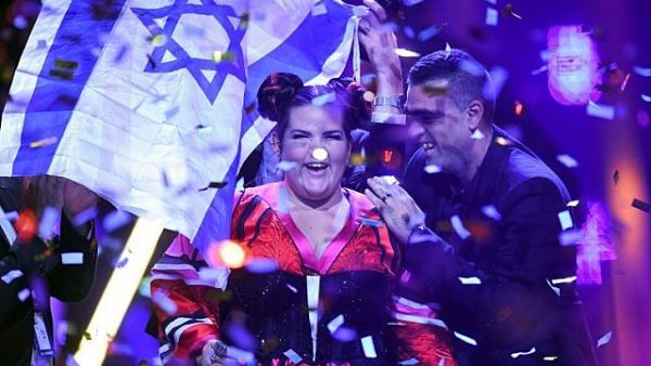 Israel's Netta Barzilai after winning the final of the 63rd edition of the Eurovision Song Contest 2018. (AFP/ File Photo)