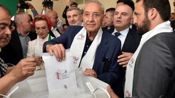 Lebanese Parliament Speaker Nabih Berri  (AFP/File Photo)