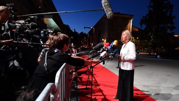 EU's High representative for foreign affairs and security policy Federica Mogherini (AFP)