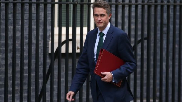 Britain's Defence Secretary Gavin Williamson (AFP)