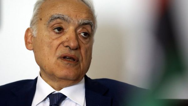 Ghassan Salame, UN special envoy for Libya and head of the UN Support Mission in Libya (UNSMIL), speaks during an interview with AFP in the Libyan capital Tripoli on September 29, 2018. 
MAHMUD TURKIA / AFP