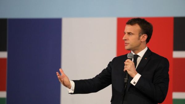 French president Emmanuel Macron (AFP)