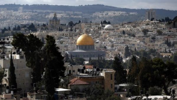 During his election, Trump promised to relocate the U.S. embassy from Tel Aviv to Jerusalem (AFP/File)