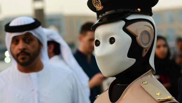 Straight out of a sci-fi movie, Dubai has built a Robocop which can detect 'wanted persons' using the facial recognition technology (AFP/File)