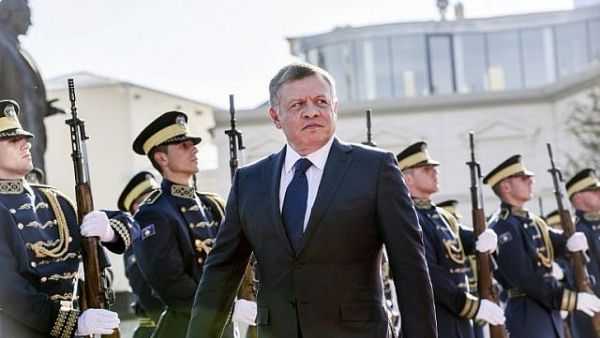The King reaffirmed Jordan’s full support for the Palestinians in their efforts to preserve their historical rights in Jerusalem (AFP/File)