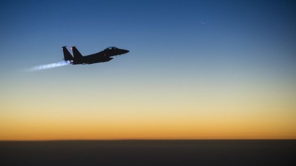 Earlier today it was announced that the Kurdish forces have reclaimed much of the contested city of Kobani. (AFP/US Air Force/Senior Airman Matthew Bruch)