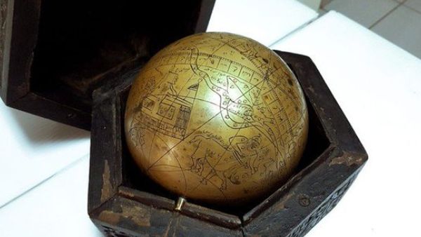 Ottoman-era ‘celestial sphere’  (Twitter)