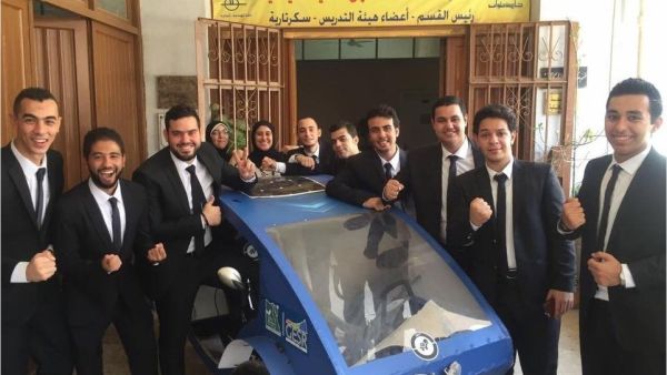 مشروع تخرج طلاب جامعة حلوان