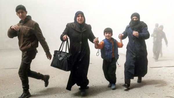 Home to some 400,000 civilians, Eastern Ghouta has been under siege by regime forces since December 2012 (AFP/File)