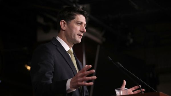 US House Speaker Paul Ryansaid that Congress should not legislatively mandated President Donald Trump's idea to arm gun-adept teachers (AFP/File Photo)