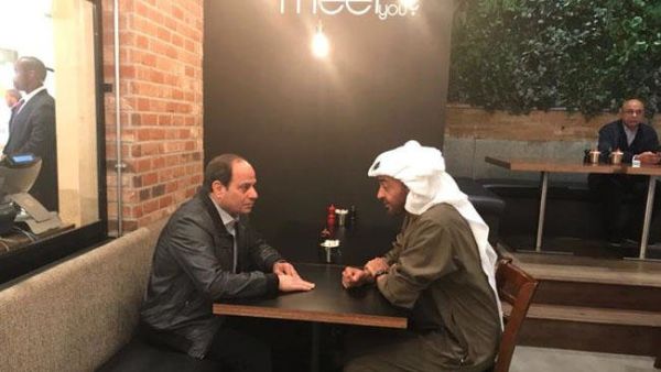 Sisi’s visit to the UAE was intended to discuss means of enhancing political, economic, and commercial cooperation (Facebook)