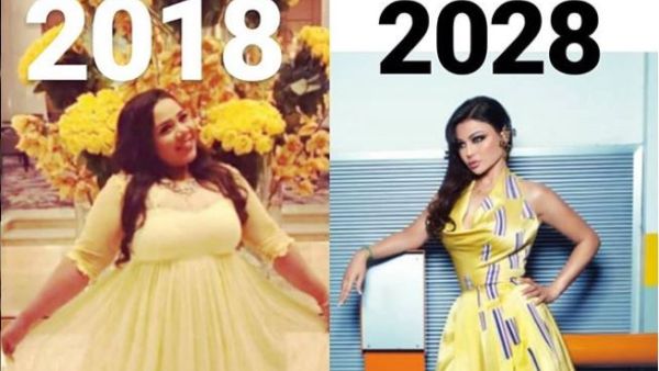 تحدي العشر سنوات المستقبلي من قبل شيماء سيف مع الفنانة هيفاء وهبي