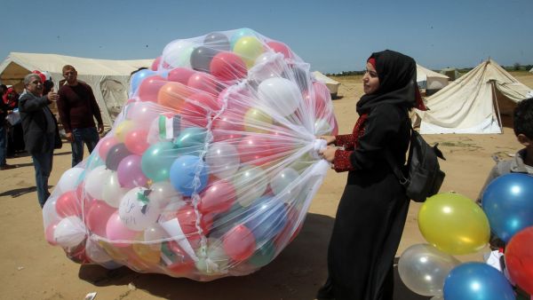 في الأيام الأخيرة، أصبحت البالونات المتفجرة تهديد حقيقي